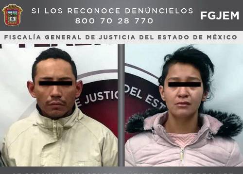 Video: Detienen en Atizapán de Zaragoza a pareja por presunto feminicida de bebé de un año